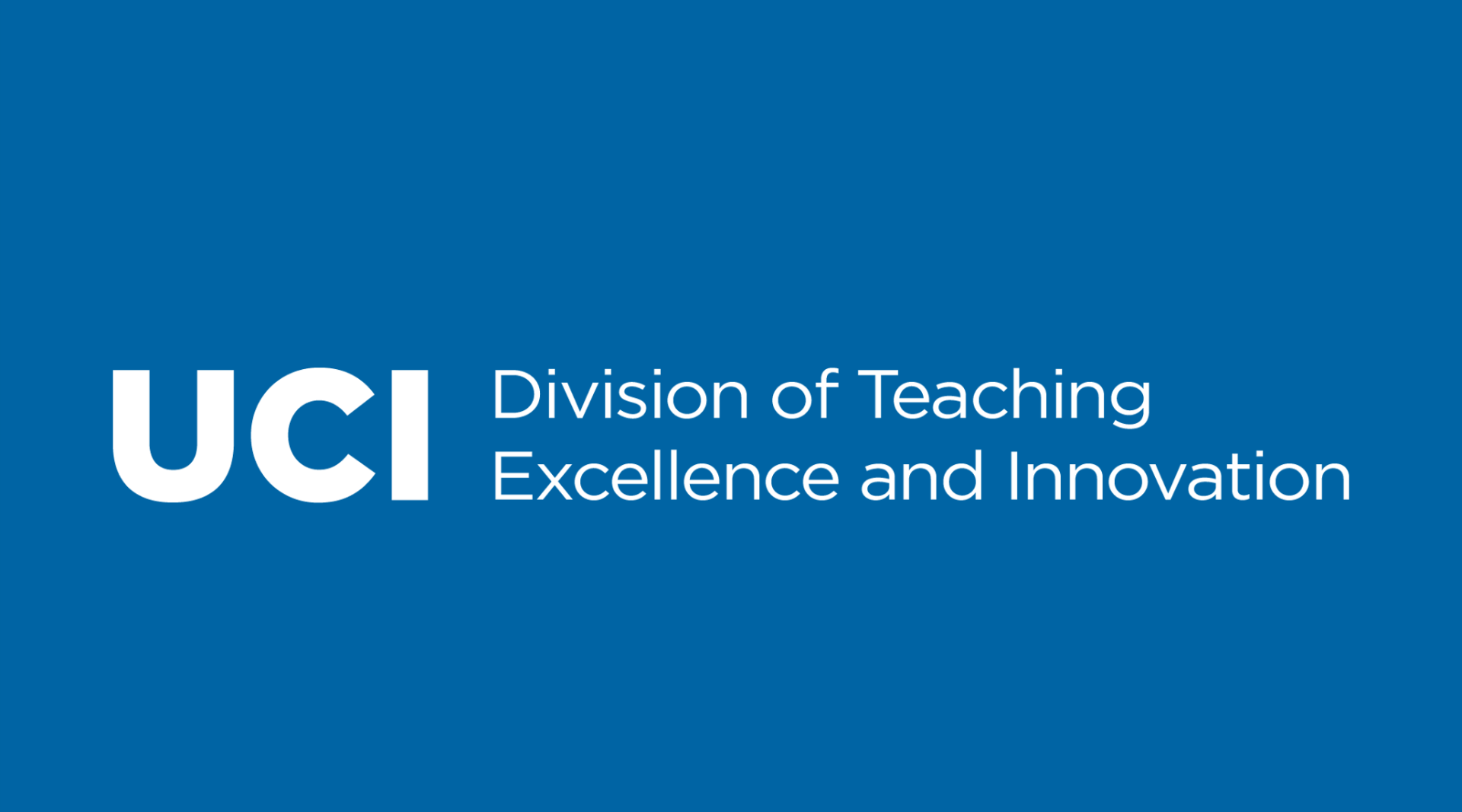 UCI Division of Teaching Excellence and Innovation Logo